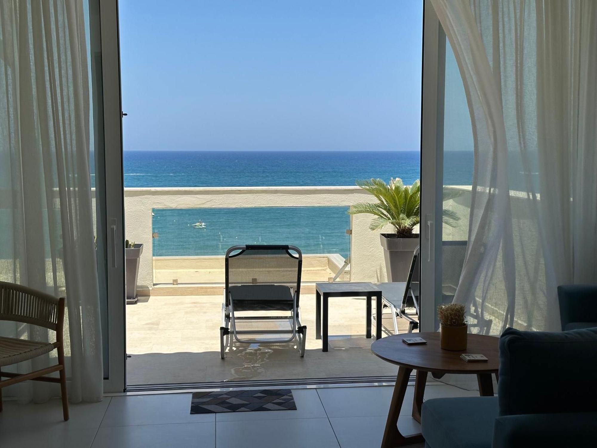 Nathalie'S Beachfront Apartment Ρέθυμνο Εξωτερικό φωτογραφία