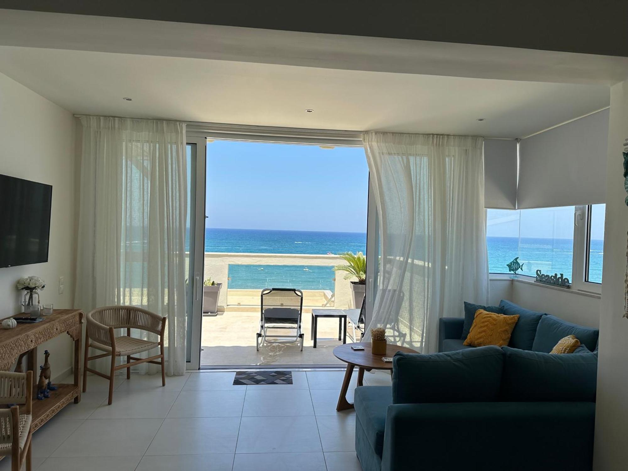 Nathalie'S Beachfront Apartment Ρέθυμνο Εξωτερικό φωτογραφία